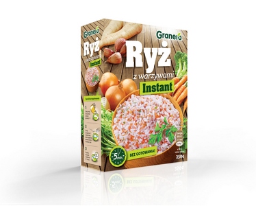 White rice INSTANT with vegetable 250 g